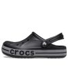 Crocs (GS) Bayaband Reflective Band Clogs „Schwarz Grau“ 209213-001