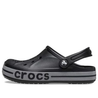 Crocs (GS) Bayaband Reflective Band Clogs „Schwarz Grau“ 209213-001