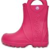 Crocs (GS) Candy Pink Handle It Regenstiefel „Pink“ 12803-6X0
