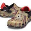 Crocs (GS) Classic All-Terrain Camo Clogs „Braun Grün Schwarz“ 207327-960