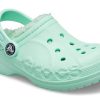 Crocs (GS) Classic Baya gefütterte Clogs „Mint“ 205977-3TI