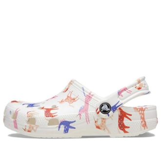 Crocs (GS) Classic Character Print Clog K „Weiß Rot Blau“ 209695-9CD