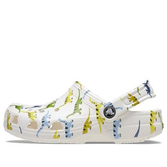 Crocs (GS) Classic Character Print Clogs „Weiß“ 209697-9DH