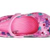 Crocs (GS) Classic Charm Mary Jane Sandalen „Pink Purple“ 206364-669