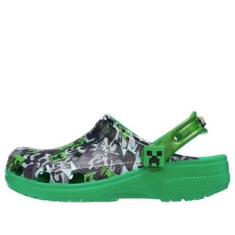 Crocs (GS) Classic Clog „Minecraft Schwarz Grün“ 208320-90H