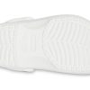 Crocs (GS) Classic Clog Stay Warm Lightweight Weiß Grau Sandalen „White Light Gray“ 205977-11H