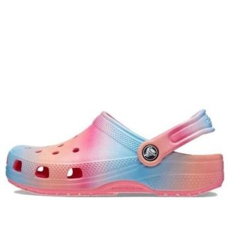 Crocs (GS) Classic Color Dip Clogs „Pink Blau Orange“ 209041-6WA