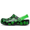 Crocs (GS) Classic Easy Icon Clogs „Schwarz Grün“ 207599-001