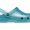 Crocs (GS) Classic Glitter Clog „Blaugrün“ 206993-4SS
