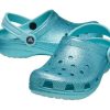 Crocs (GS) Classic Glitter Clog „Blaugrün“ 206993-4SS