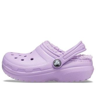 Crocs (GS) Classic Lined Clogs „Flieder“ 203506-5PR