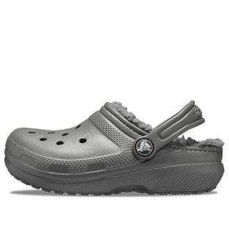 Crocs (GS) Classic Lined Clogs „Slate Grey Smoke“ 203506-0EX