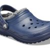 Crocs (GS) Classic Lined Glitter Clog „Blau“ 207010-459