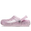 Crocs (GS) Classic Lined Glitter Clogs „Pink“ 207463-6S0