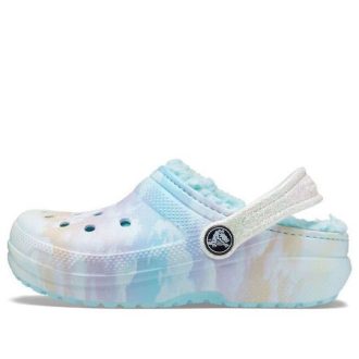 Crocs (GS) Classic Lined Out of the World Clogs „Blau Mehrfarbig“ 207322-90H Crocs (GS) Classic Lined Out of the World Clogs „Blau Mehrfarbig“ 207322-90H