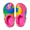Crocs (GS) Classic Lined TieDye Graphic Clogs „Blau Pink“ 206683-6RW