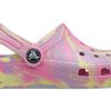 Crocs (GS) Classic Marbled Clogs „Pink Yellow“ 207002-6SO