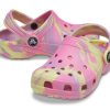 Crocs (GS) Classic Marbled Clogs „Pink Yellow“ 207002-6SO