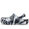 Crocs (GS) Classic Marbled Clogs „Schwarz Weiß“ 207002-103