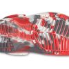 Crocs (GS) Classic Marbled Clogs „Weiß Rot Grau“ 207002-884