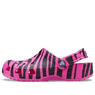 Crocs (GS) Classic Out of This World Clogs „Elektrisches Pink Schwarz“ 206739-6QS