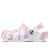 Crocs (GS) Classic Tie-Dye Graphic Clogs „Weiß Multi“ 205451-6SN