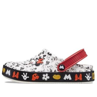 Crocs (GS) Classic x Mickey Mouse Clogs „Weiß Rot Schwarz“ 208866-100