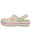 Crocs (GS) Crocband Clogs „Beige Rot“ 204537-1AS