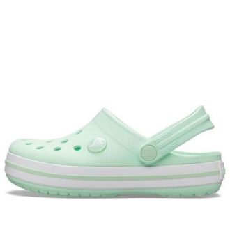 Crocs (GS) Crocband Clogs „Mintgrün Weiß“ 204537-3TI