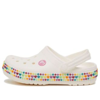 Crocs (GS) Crocband Gem Band Clogs „Weiß Multi“ 207605-100