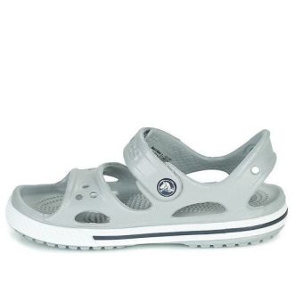 Crocs (GS) Crocband II Sandalen „Hellgrau“ 14854-01U
