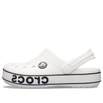 Crocs (GS) Crocband Logo Clogs „Weiß Schwarz“ 206022-103