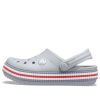 Crocs (GS) Crocband Varsity Clogs „Grau Rot“ 207008-007