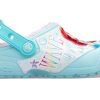 Crocs (GS) Fun Lab Disney Arielle, die Meerjungfrau Clogs „Himmelblau Weiß“ 206281-4O9