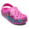 Crocs (GS) Fun Lab Multi Butterfly Band Light Clogs „Pink Blue“ 206158-6QQ