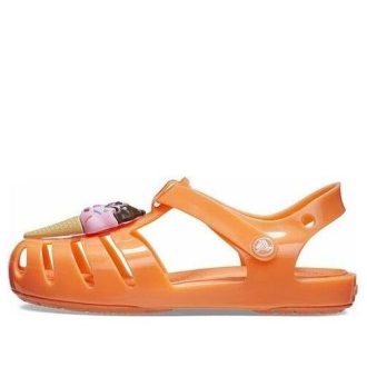 Crocs (GS) Isabella Charm Sandalen „Orange“ 208445-83I