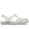 Crocs (GS) Isabella Glitter Sandalen „Weiß“ 208444-0IC
