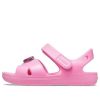 Crocs (GS) Klassische Cross-Strap Charm Sandalen „Pink“ 206947-669