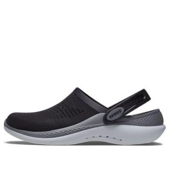 Crocs (GS) LiteRide 360  Clogs „Schwarz Grau“ 207021-0DD