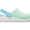 Crocs (GS) LiteRide Clogs „Neo Mint White“ 205964-3TM