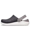 Crocs (GS) LiteRide Clogs „Schwarz Grau Weiß“ 205964-066