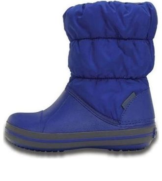 Crocs (GS) Winter Puff Boots „Blau“ 14613-4BH
