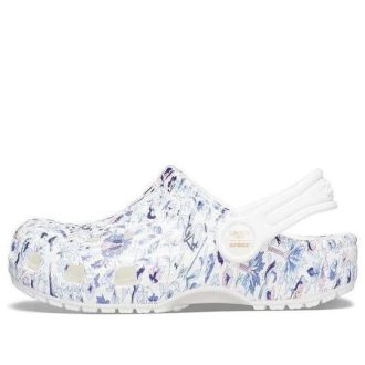 Crocs (GS) x Liberty London Classic Clogs „Weiß Blau“ 206514-100 Crocs (GS) x Liberty London Classic Clogs „Weiß Blau“ 206514-100