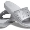 Crocs II Metallic Slides „Silber“ 209210-1FT