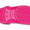 Crocs Jelly Crocs Transparente Rote Unisex-Sandalen 206908-6X0