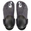 Crocs Jelly Crocs Transparente schwarze Unisex-Sandalen 206908-001