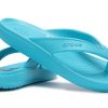 Crocs Kadee Lightweight Cozy Outdoor Casual Flip-Flops himmelblau 206119-4SL