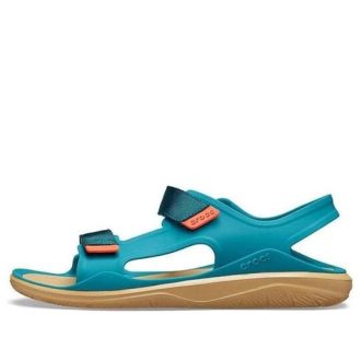 Crocs Kieferngrüne Sandalen 206526-3TW