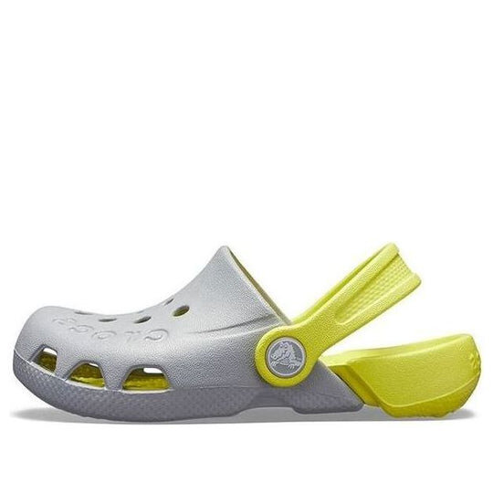 Crocs Kinder Crocs Classic Clog Sportsandalen „Grau Grün“ 10400-06T Crocs Kinder Crocs Classic Clog Sportsandalen „Grau Grün“ 10400-06T