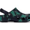 Crocs Kinder Crocs Classic Clog Sportsandalen „Grün Schwarz“ 207017-4HQ Crocs Kinder Crocs Classic Clog Sportsandalen „Grün Schwarz“ 207017-4HQ
